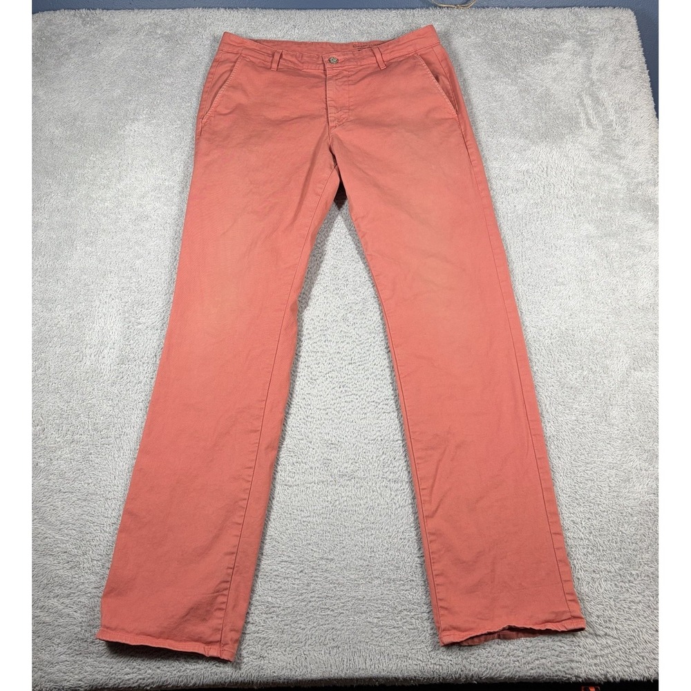 AG Adriano Goldschmied Chino Pants Mens 32x33 The Khaki Supply Twill Stretch